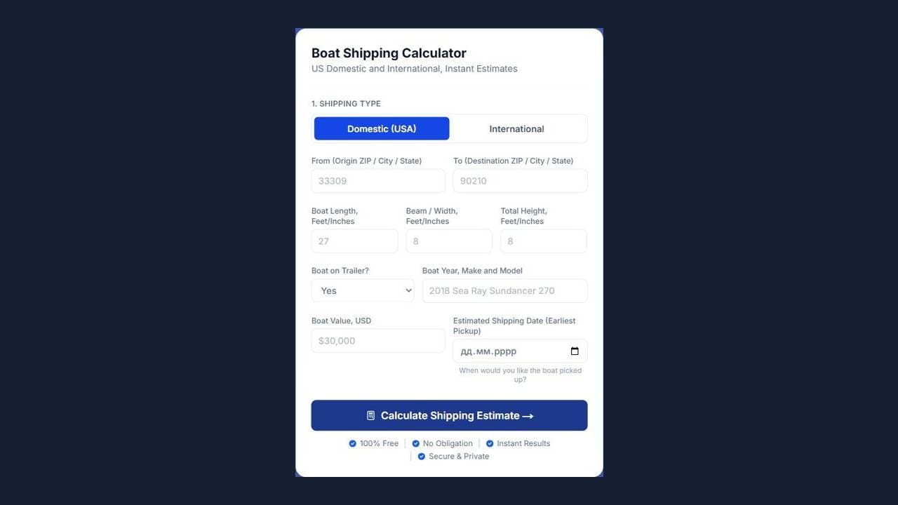 Calculator demo preview